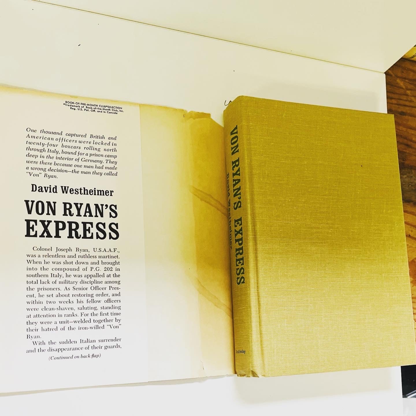 Von Ryan's Express - Burning Tree Books