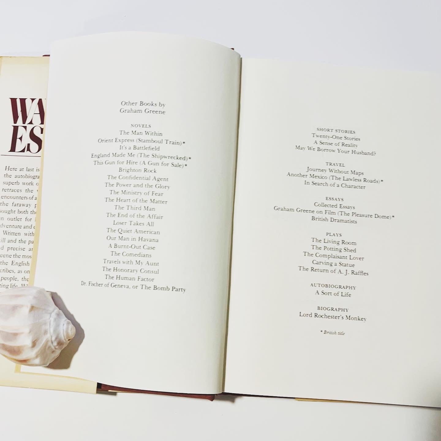 Ways of Escape - Burning Tree Books