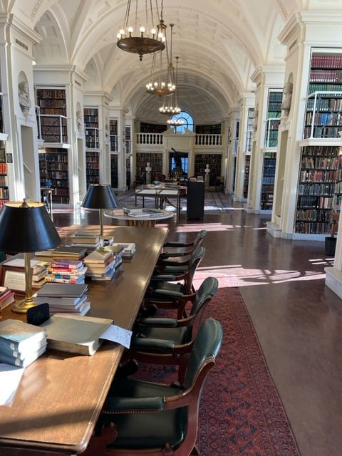 Exciting First Time Visit to the Boston Athenaeum - Burning Tree Books