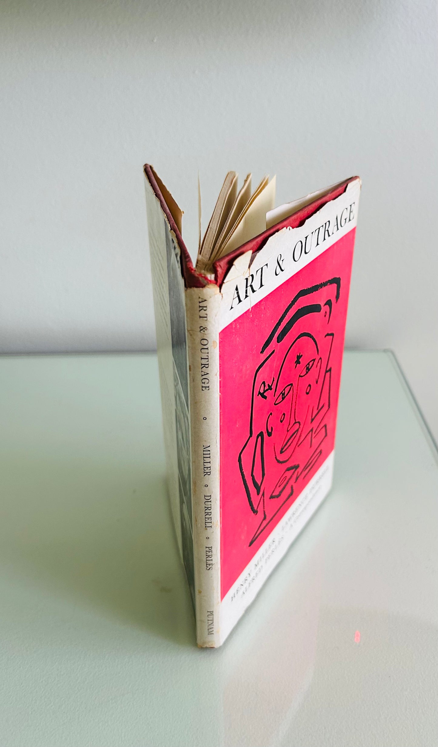 Art & Outrage: A Correspondance About Henry Miller (signed copy)