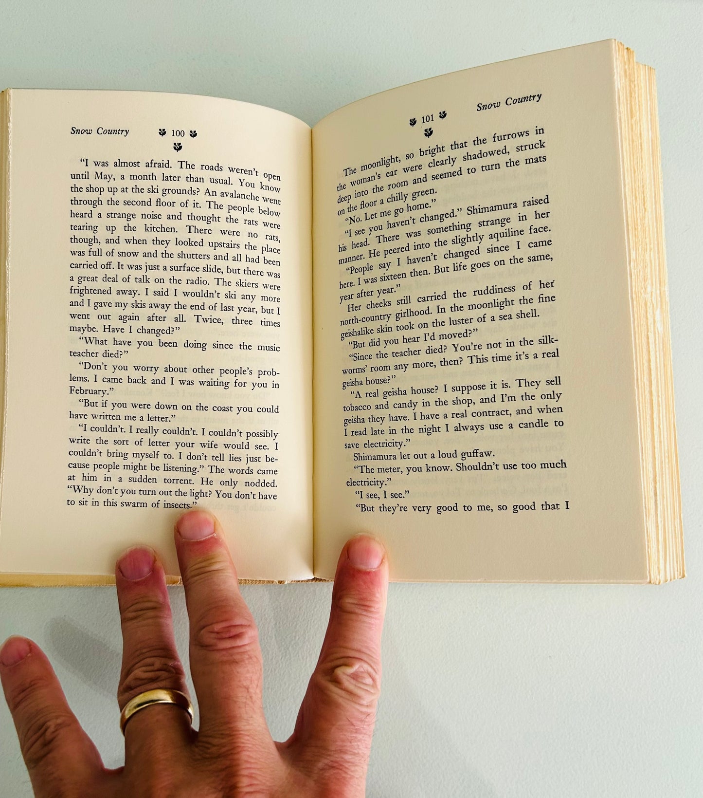 Snow Country and Thousand Cranes