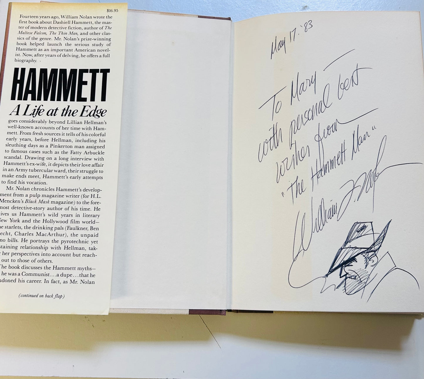 Hammett: A Life at the Edge (signed copy)