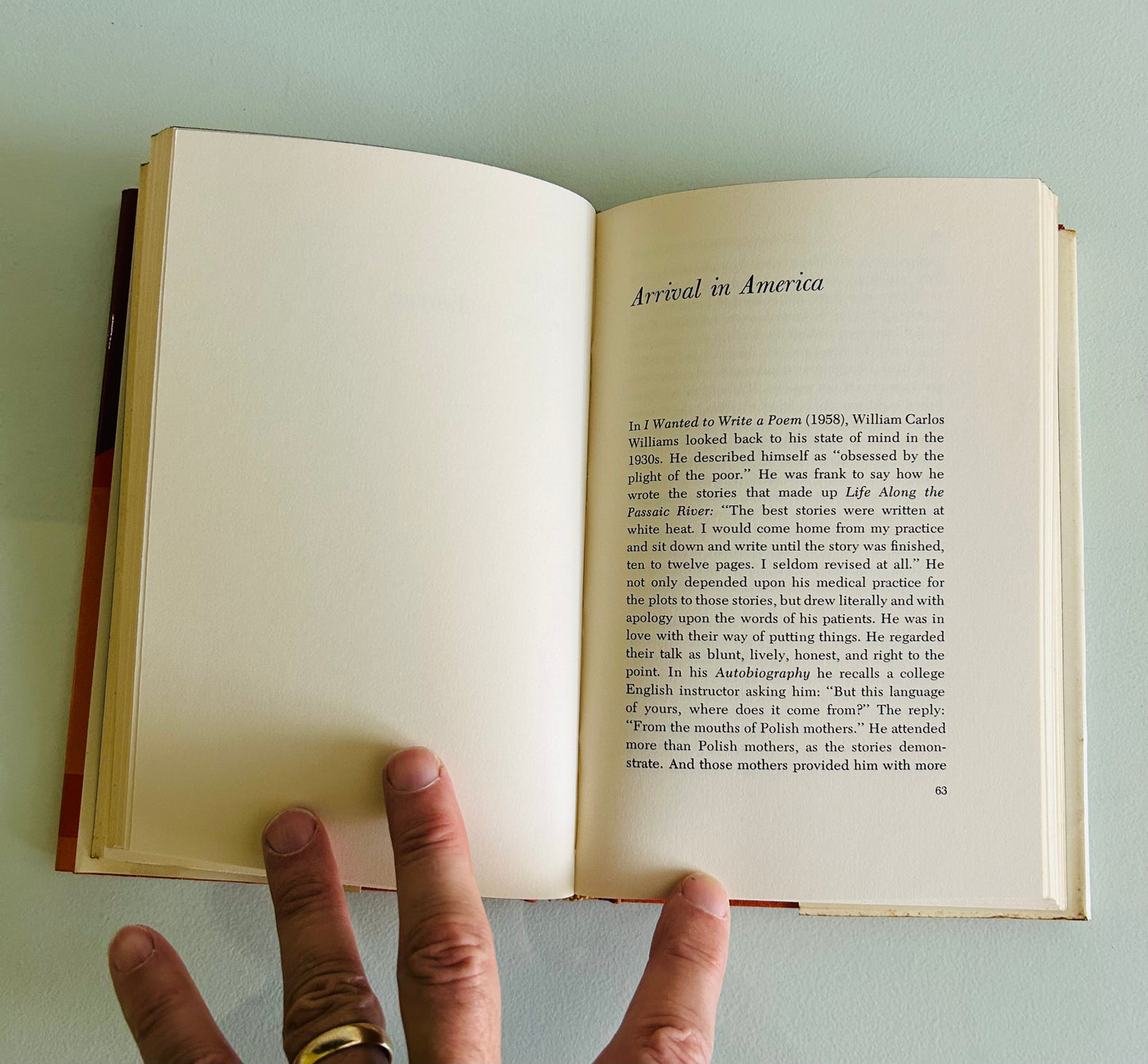 William Carlos Williams: The Knack of Survival in America