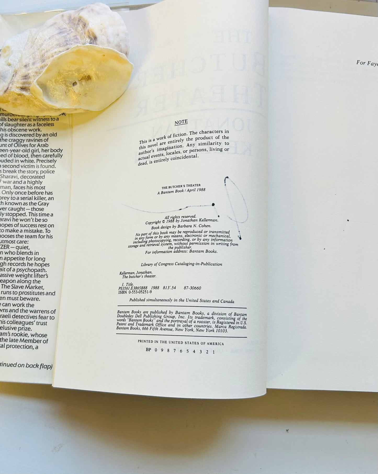 The Butcher’s Theatre (signed copy)