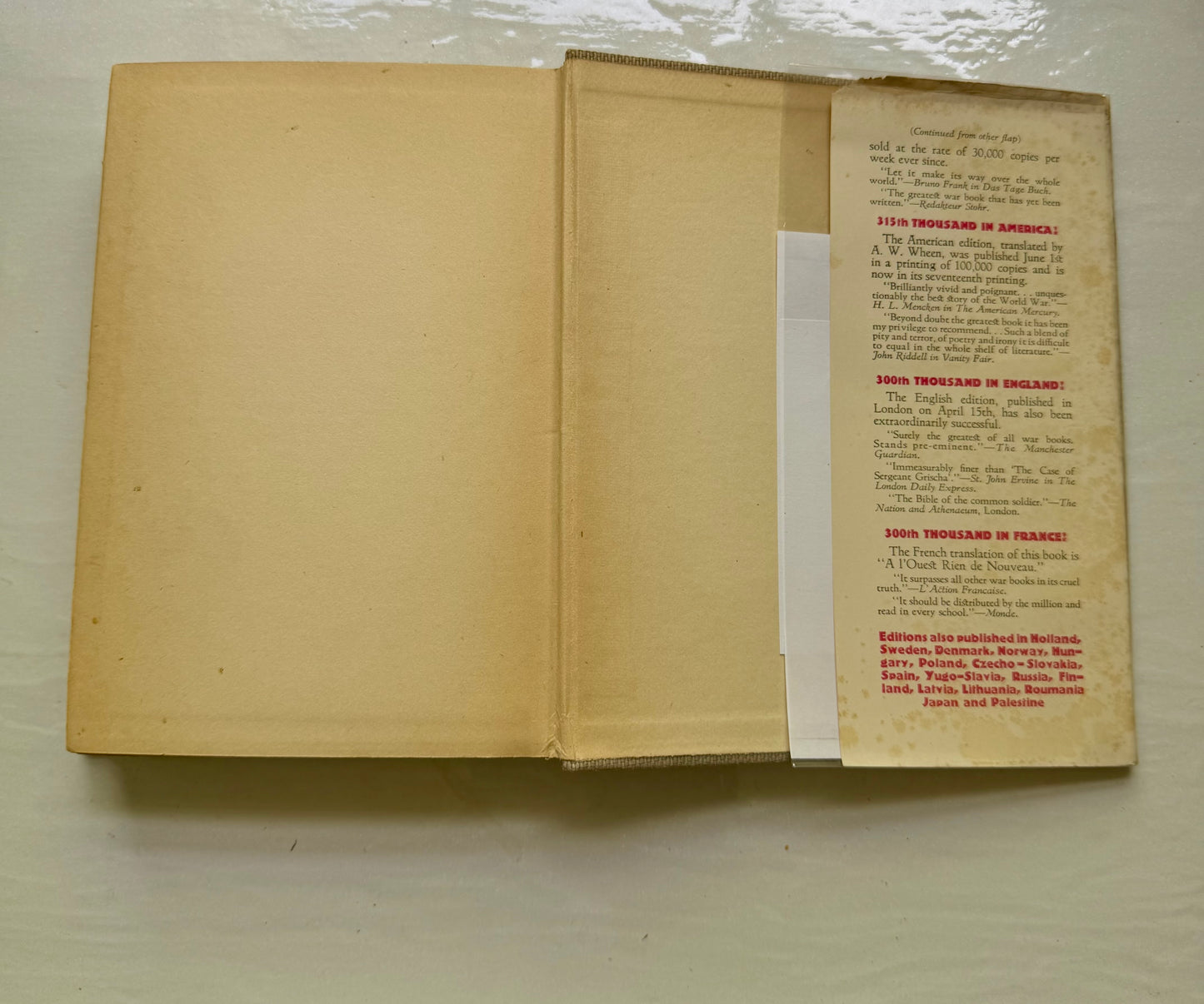 All Quiet on the Western Front