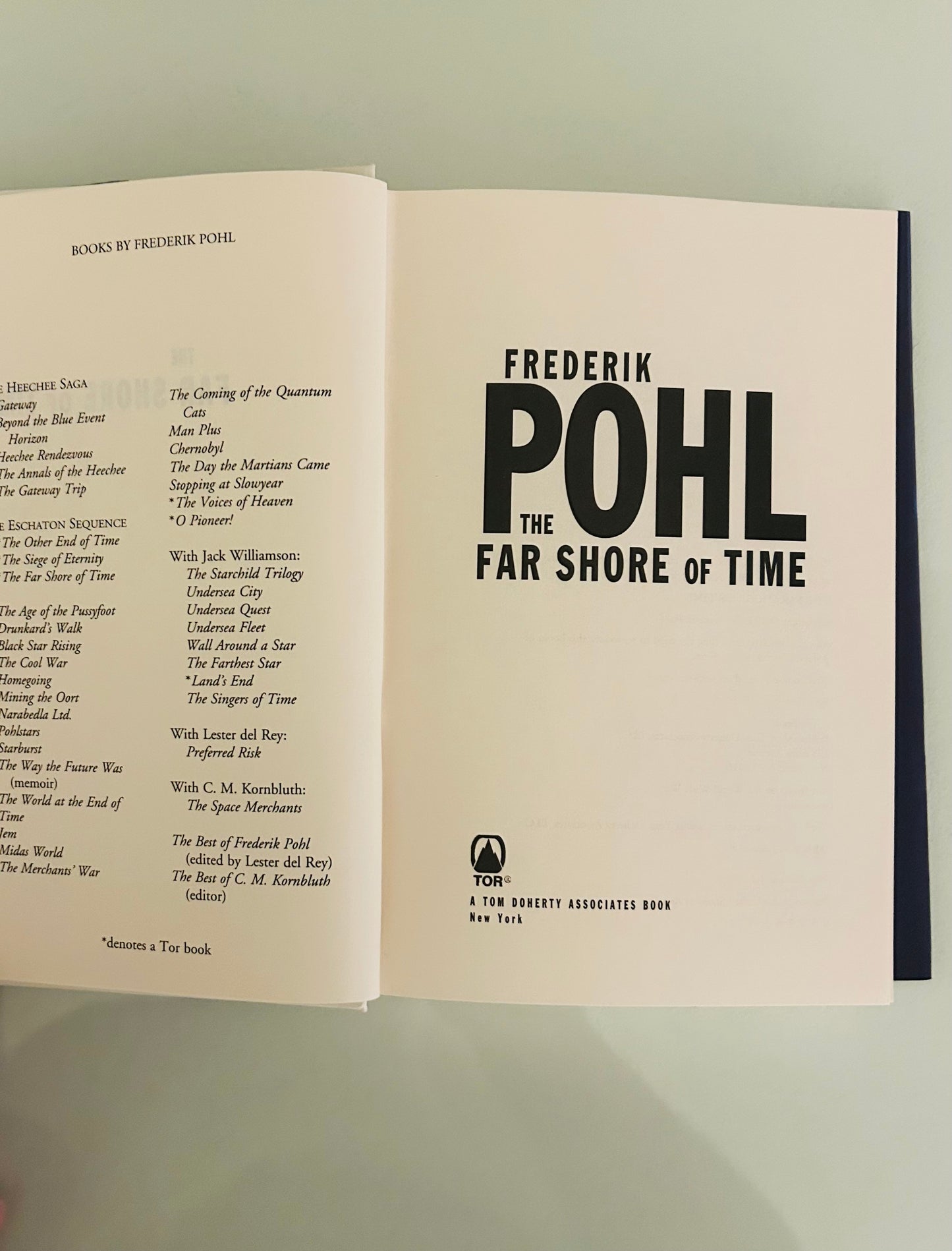 The Far Shore of Time