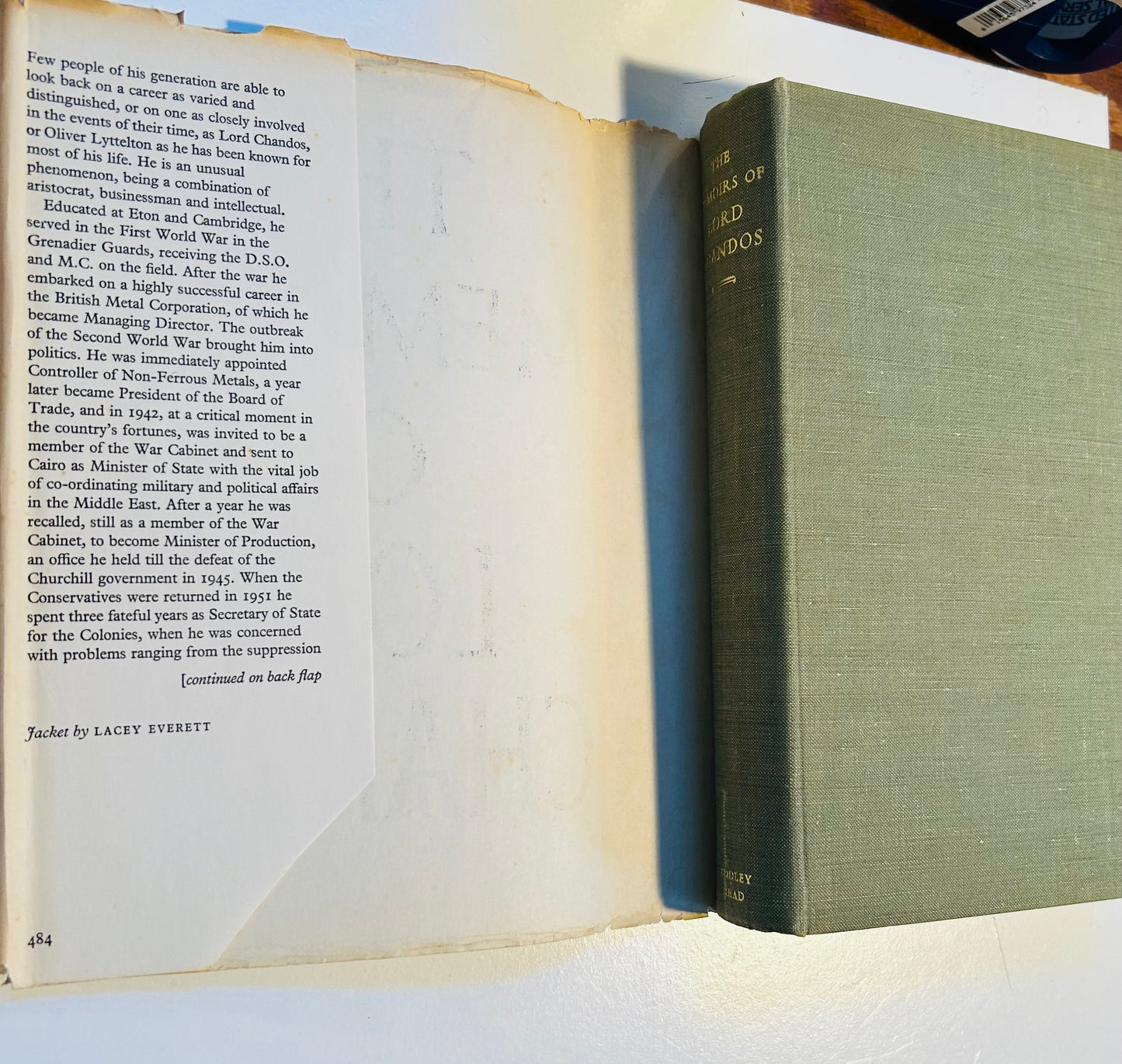 The Memoirs of Lord Chandos