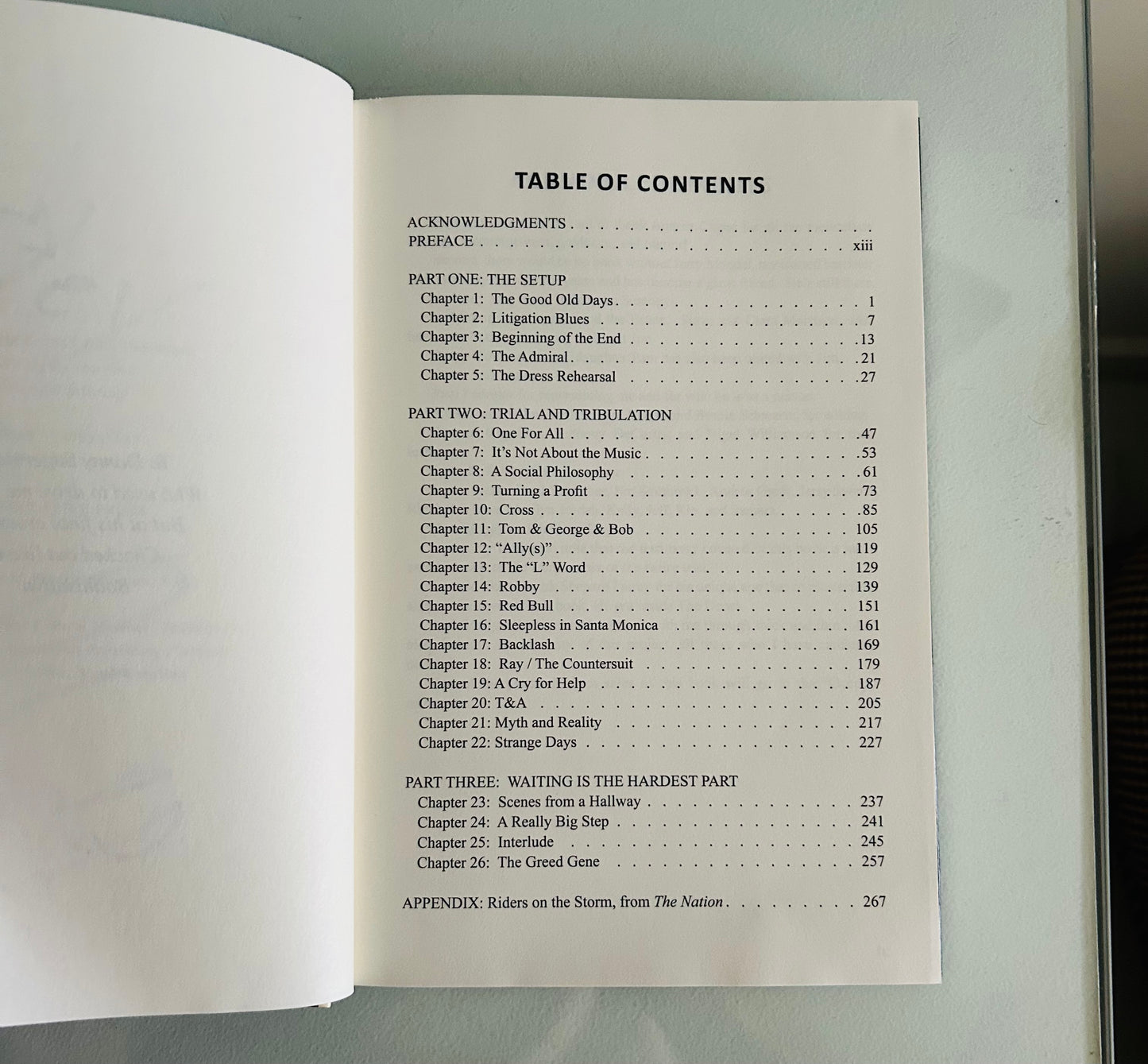 The Doors: Unhinged. Jim Morrison’s Legacy Goes on Trial (signed copy)