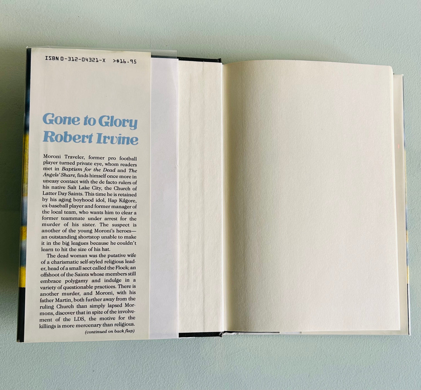 Gone to Glory: A Case for Moroni Traveler