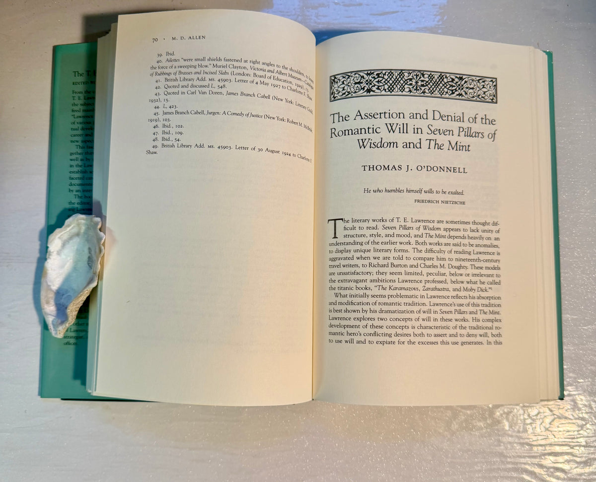 The T.E. Lawrence Puzzle