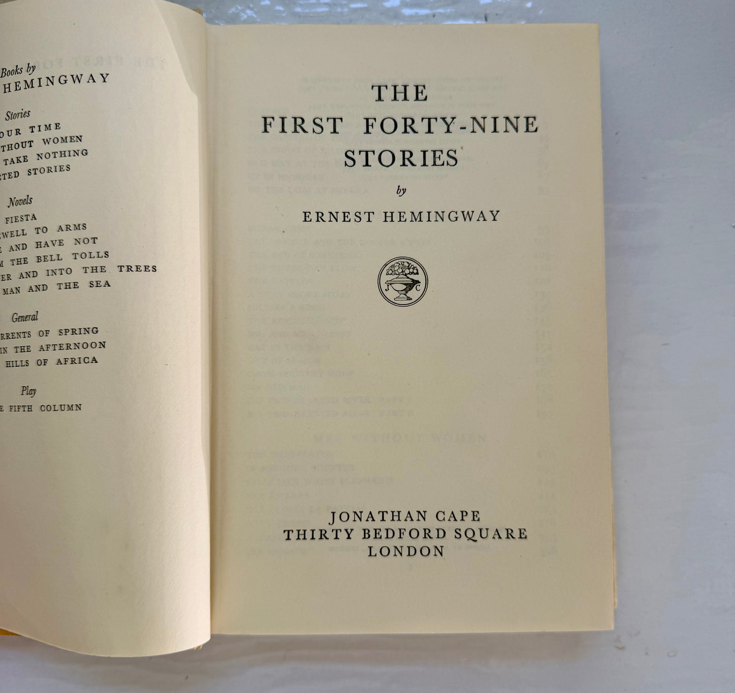 The First 49 Stories
