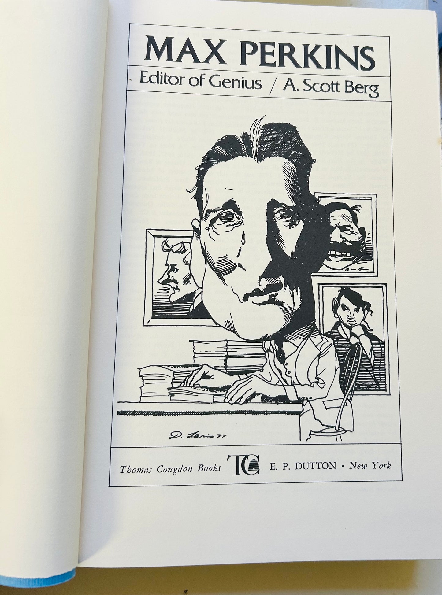 Max Perkins: Editor of Genius