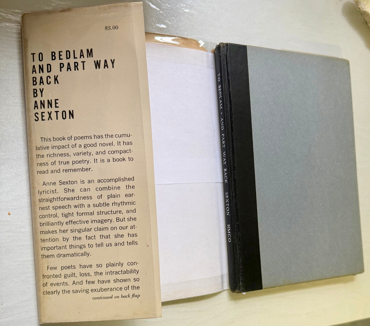To Bedlam and Part Way Back (signed copy)