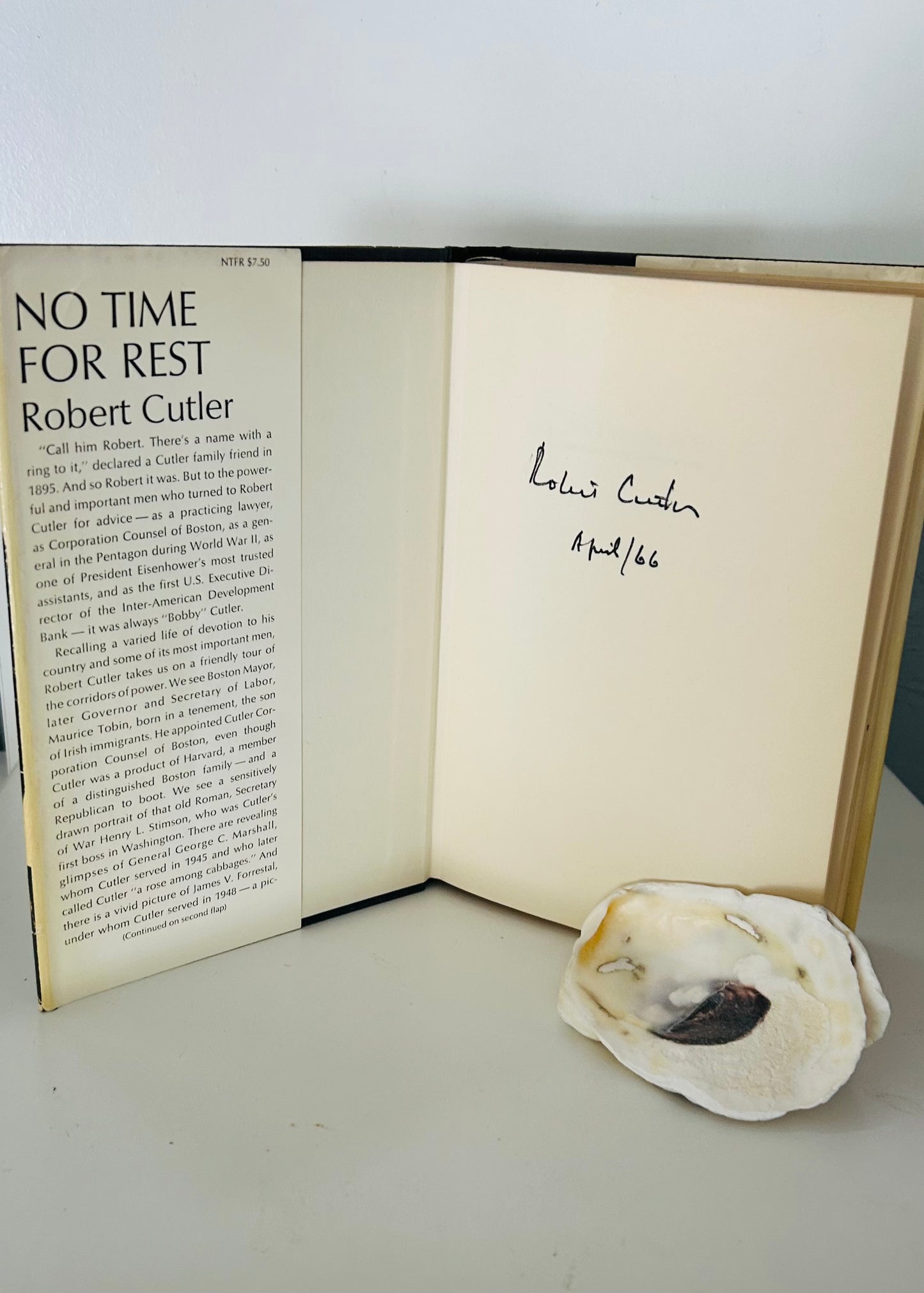 No Time for Rest (signed copy)
