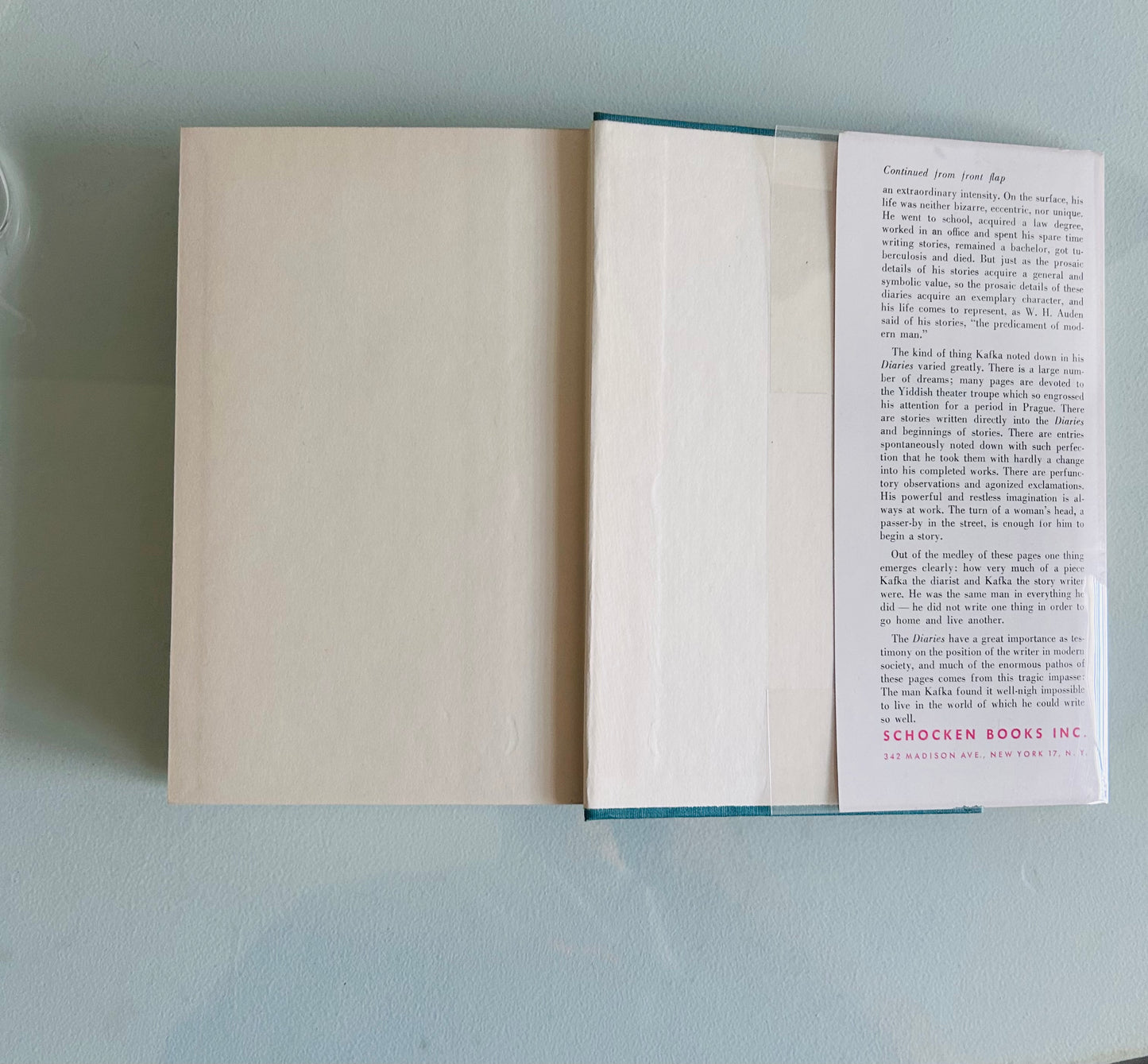 The Diary of Franz Kafka 1910-1913