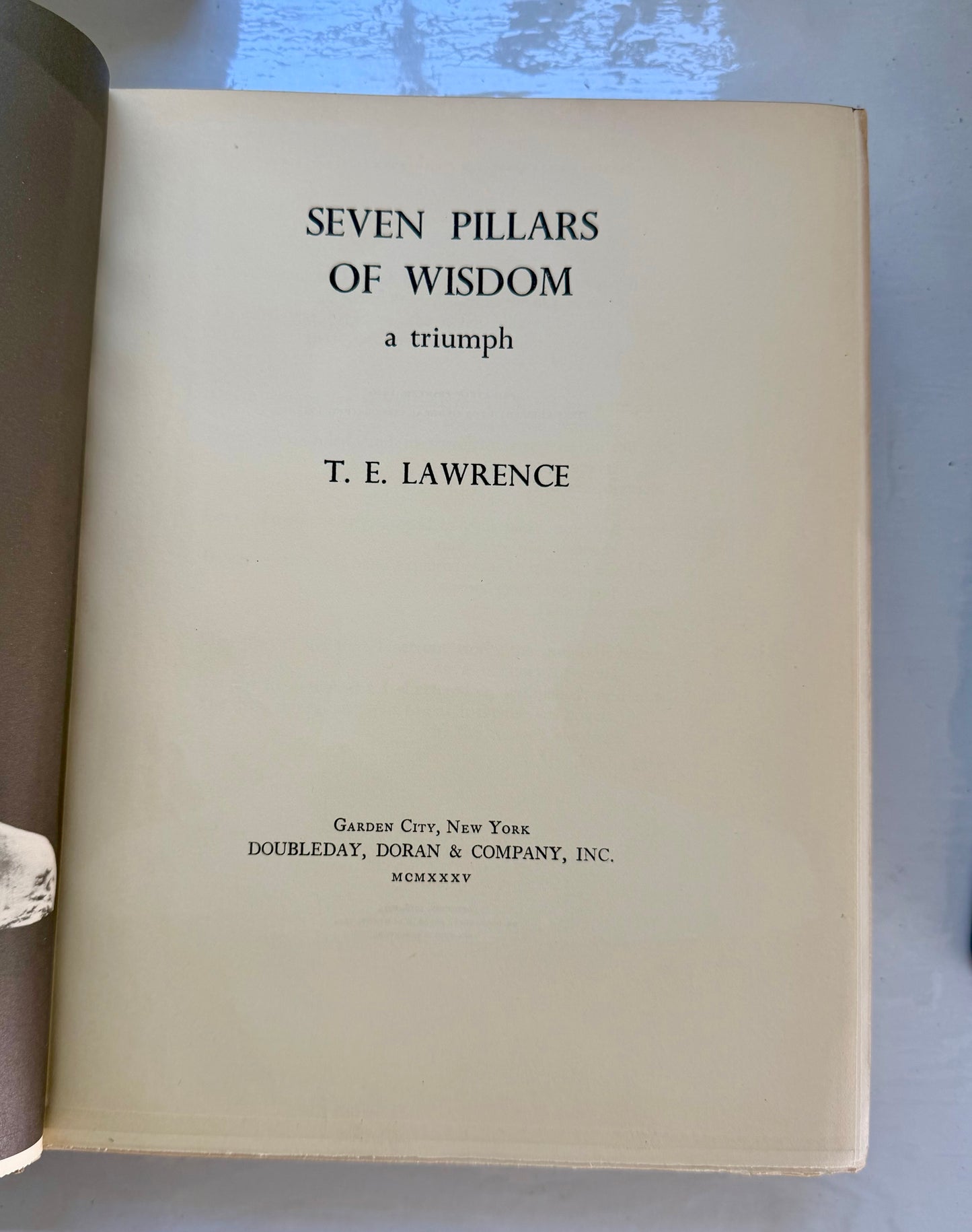 Seven Pillars of Wisdom