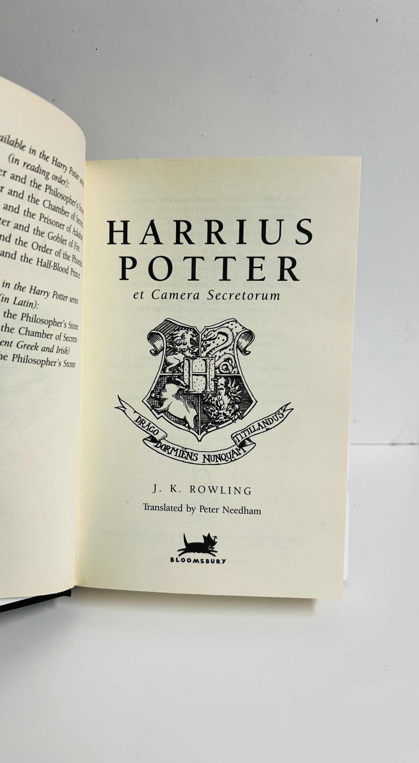 Harry Potter (2 vol. in Latin)