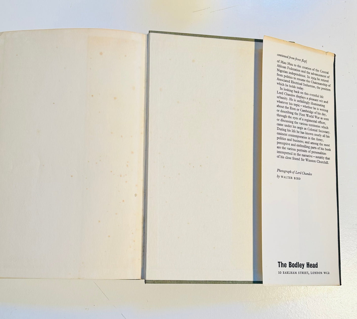 The Memoirs of Lord Chandos