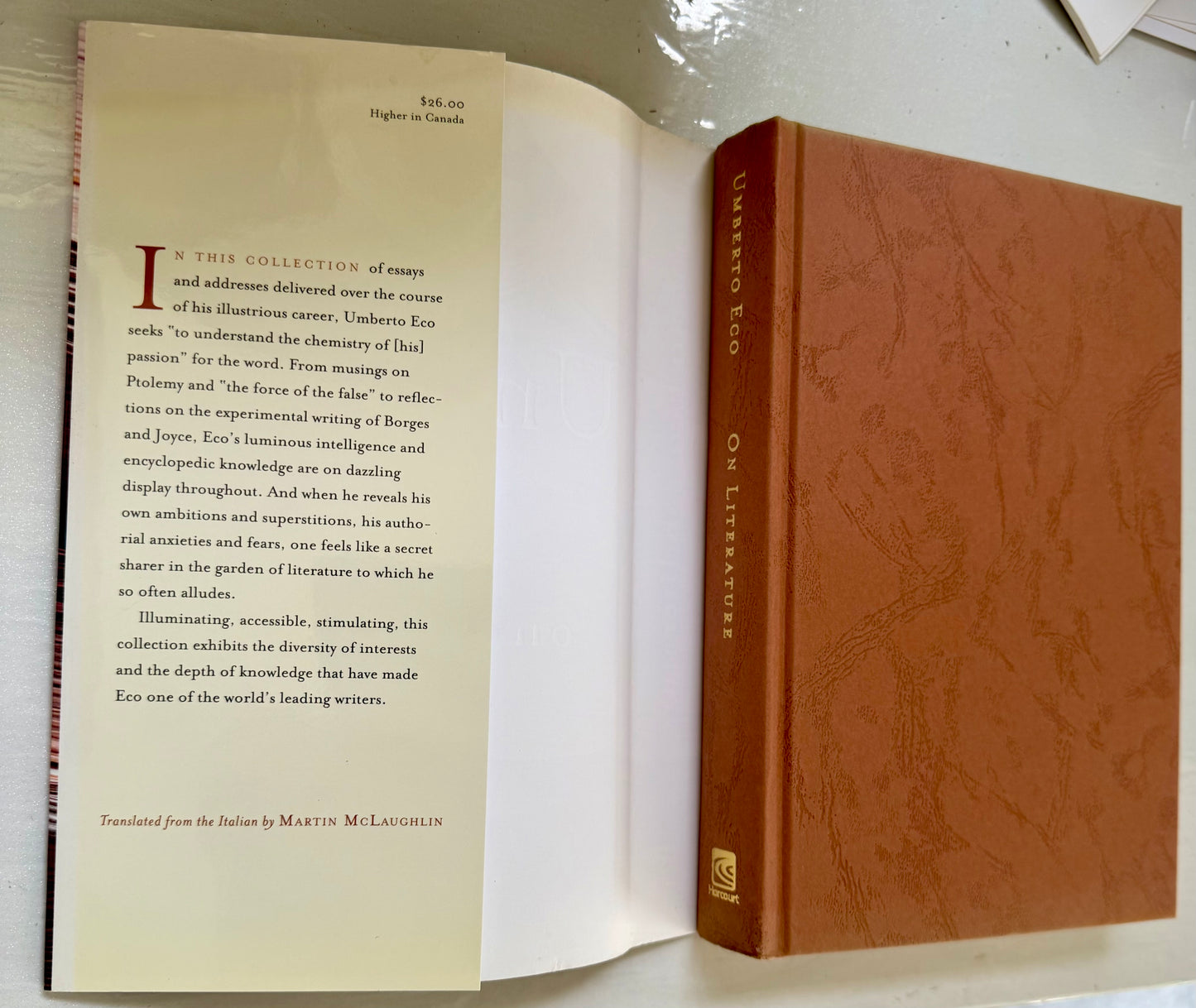 Umberto Eco on Literature