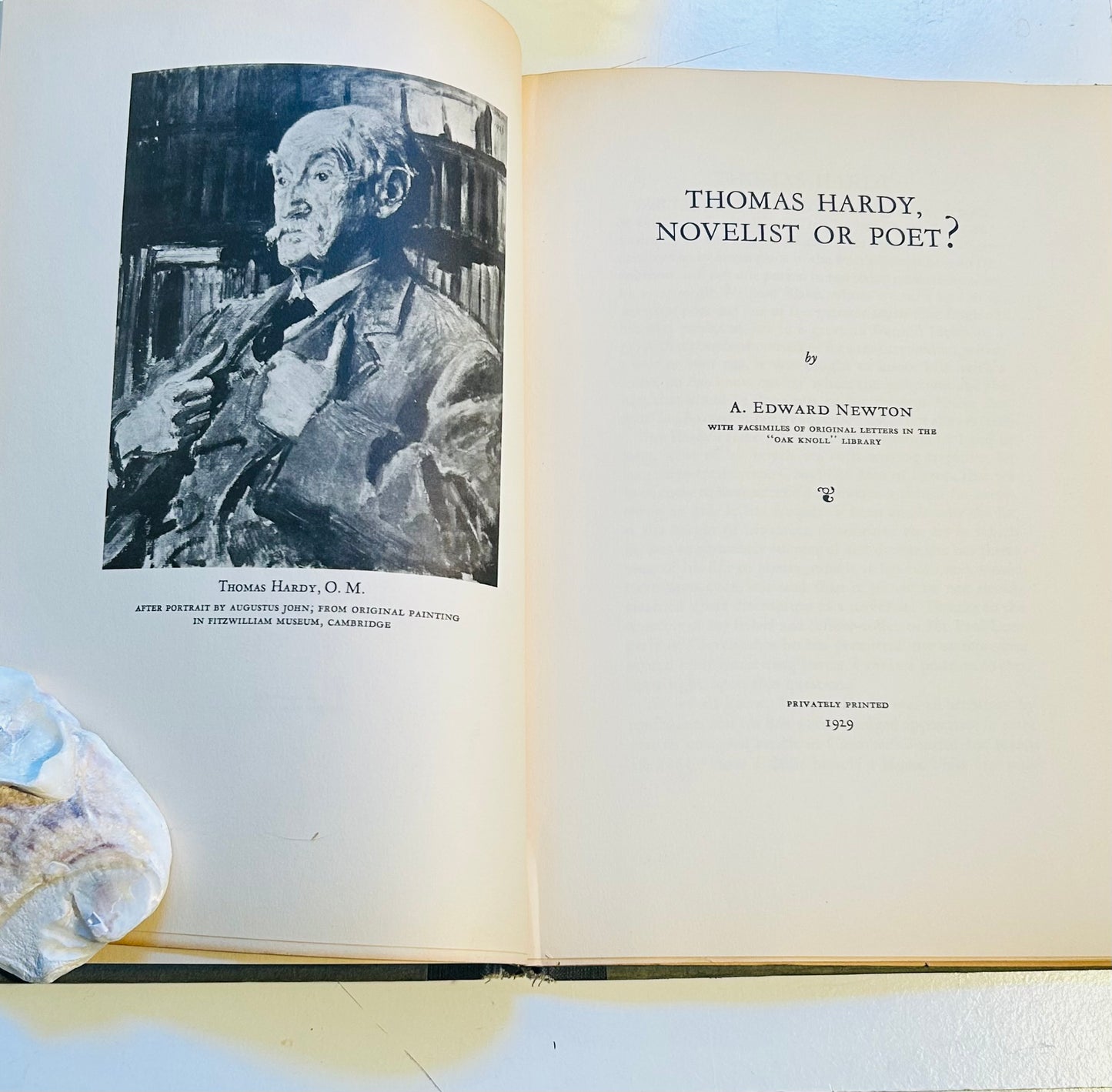 Thomas Hardy: Novelist or Poet?