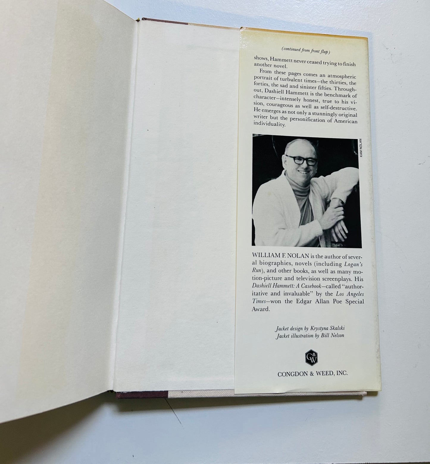 Hammett: A Life at the Edge (signed copy)