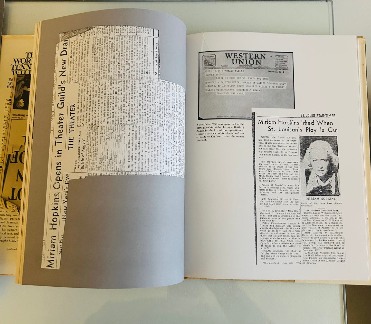 The World of Tennessee Williams (signed by both authors)