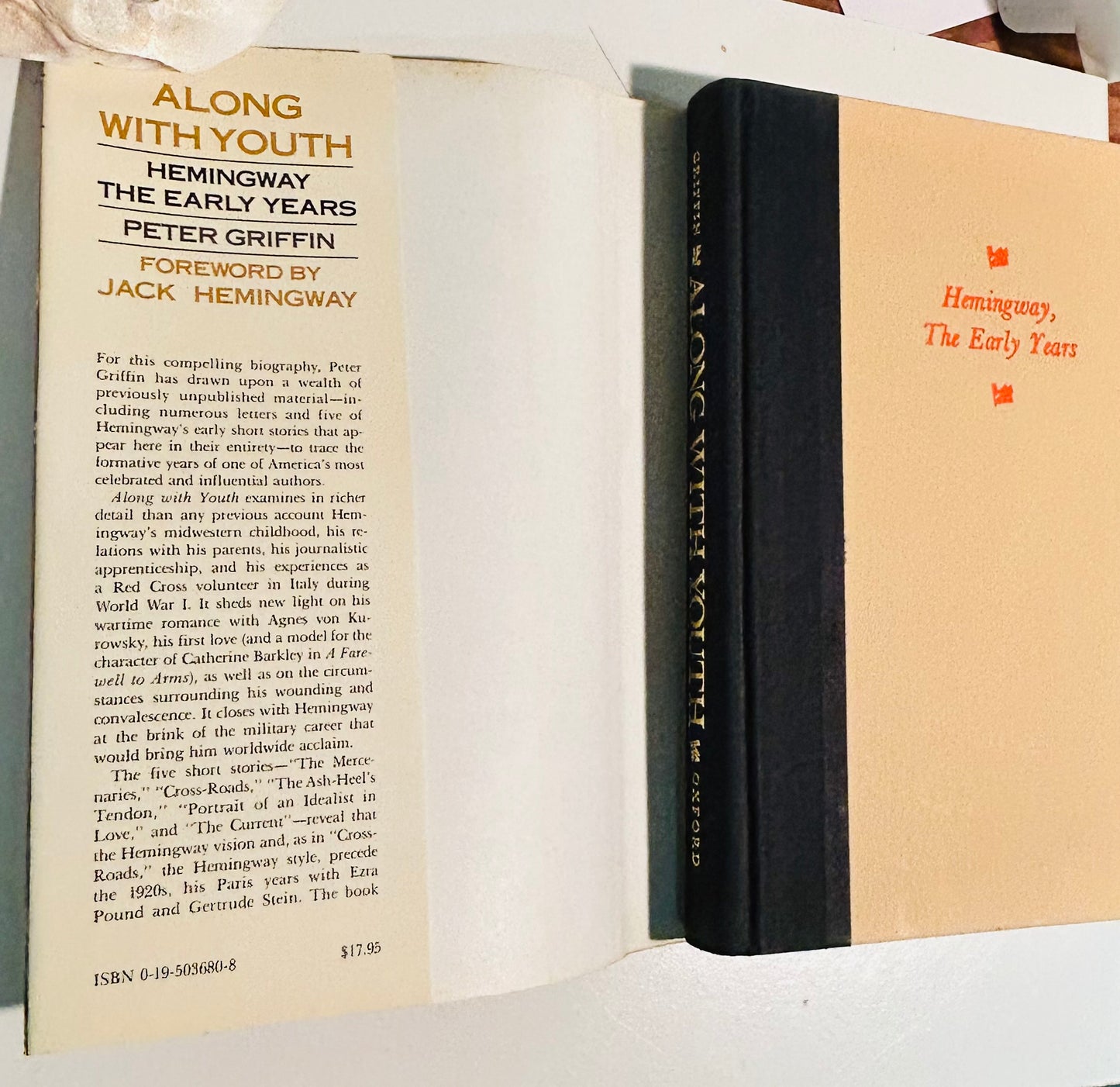 Along With Youth: Hemingway the Early Years