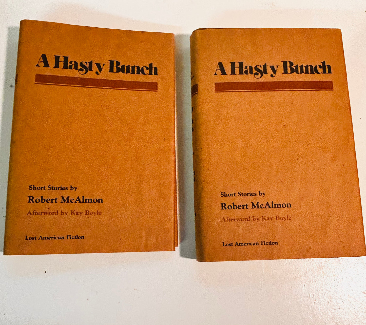 A Hasty Bunch: Short Stories (signed copy)