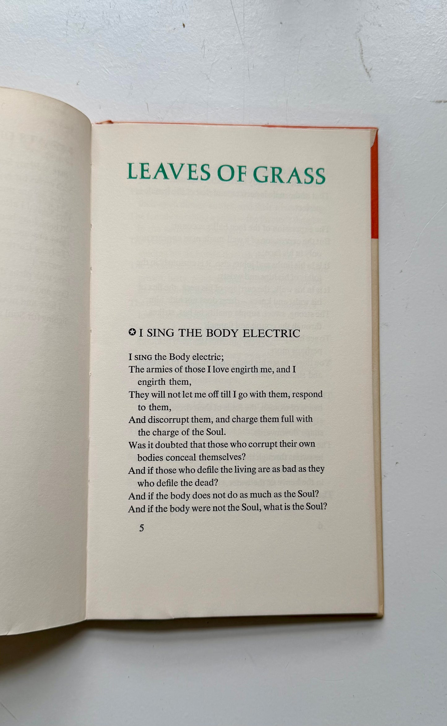 Leaves of Grass: A Selection of the Poems