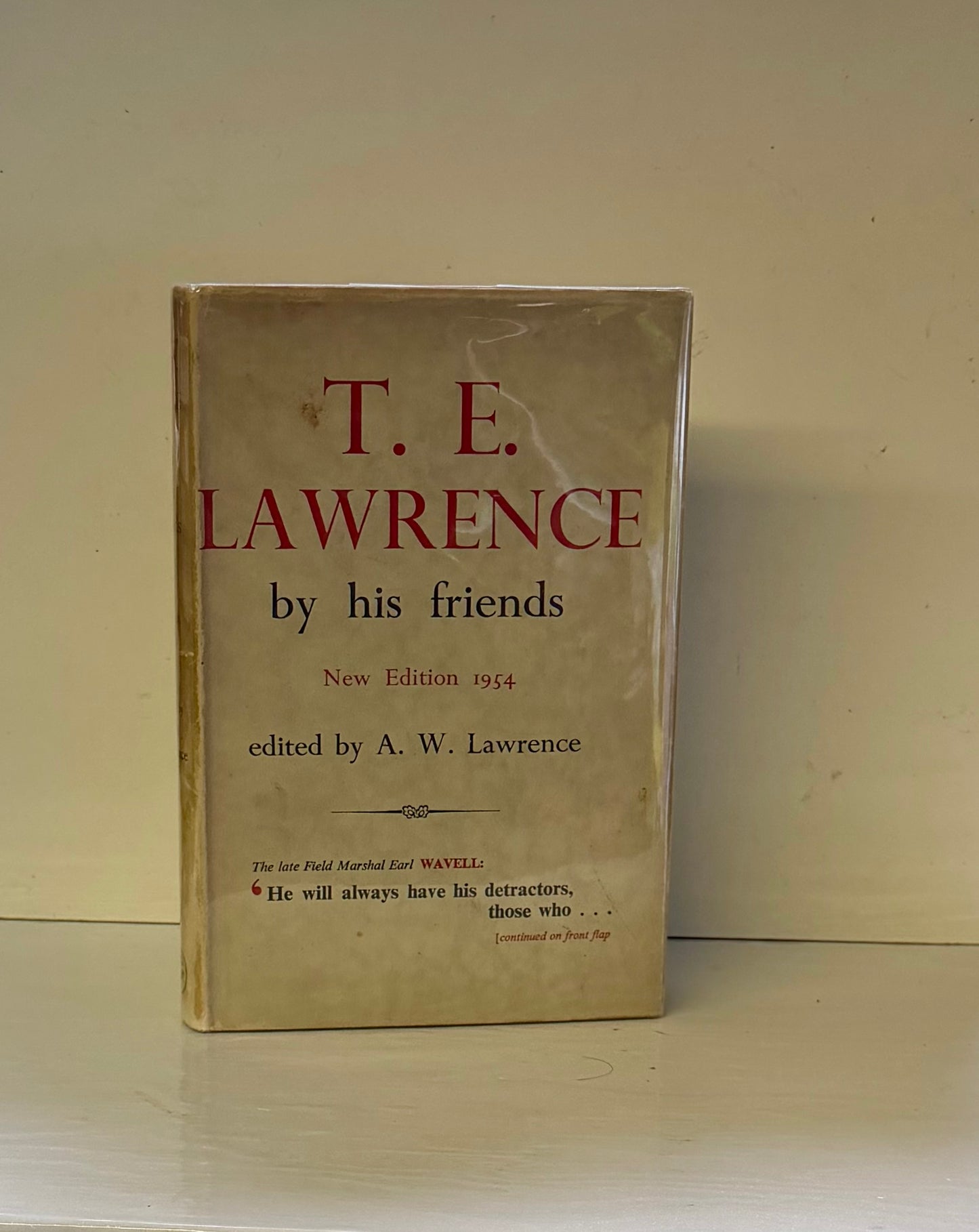 T.E. Lawrence by his Friends