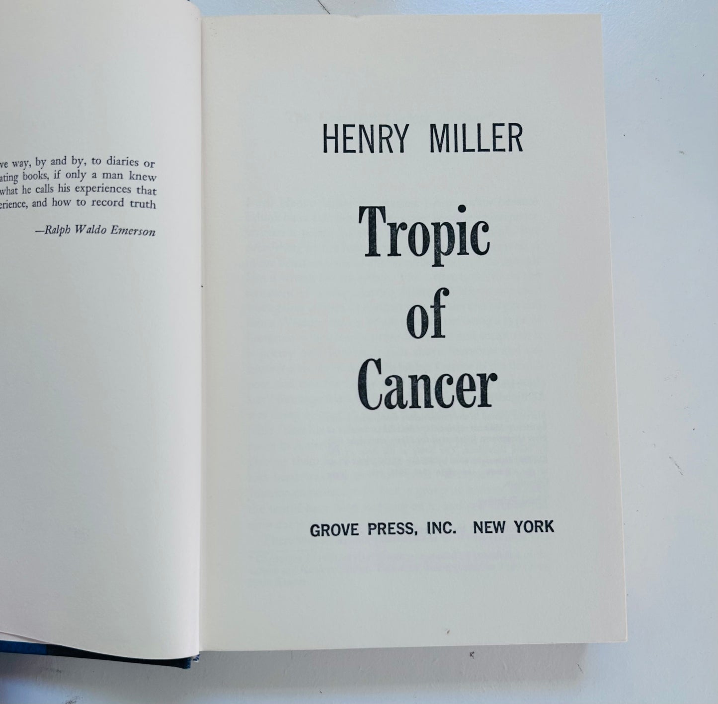 Tropic of Cancer