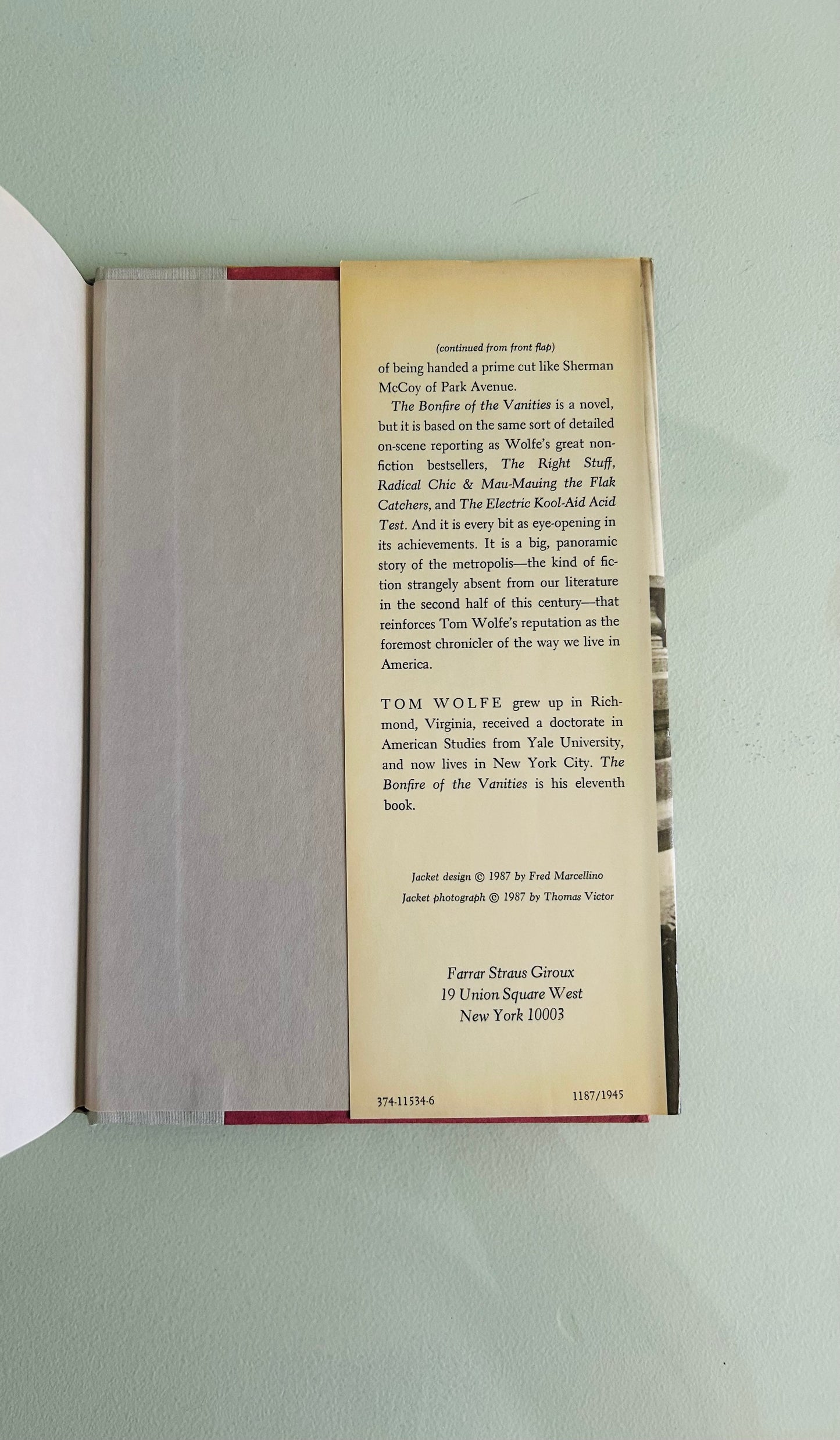 The Bonfire of the Vanities