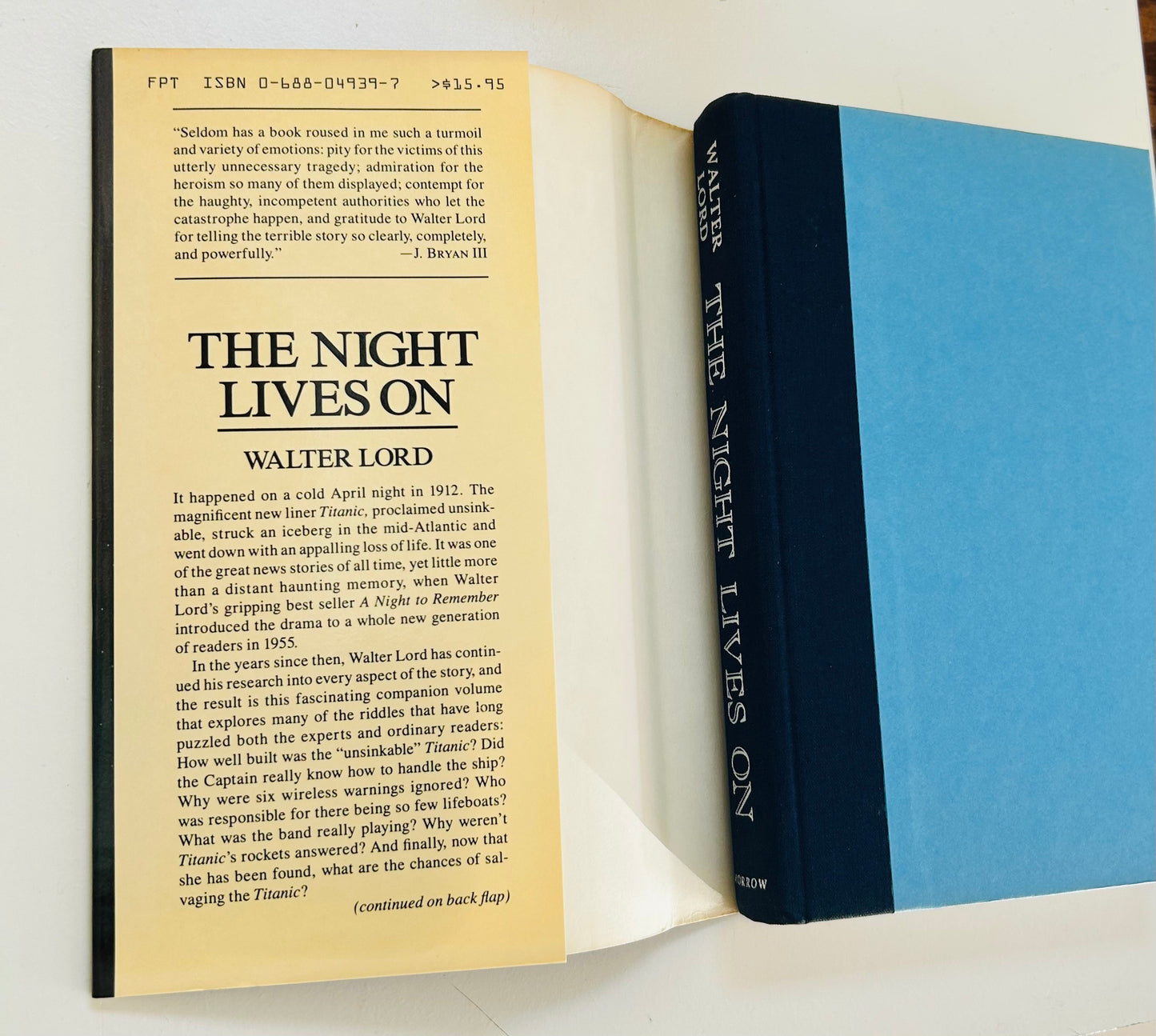 The Night Lives On: Thoughts, Theories and Revelations about the Titanic