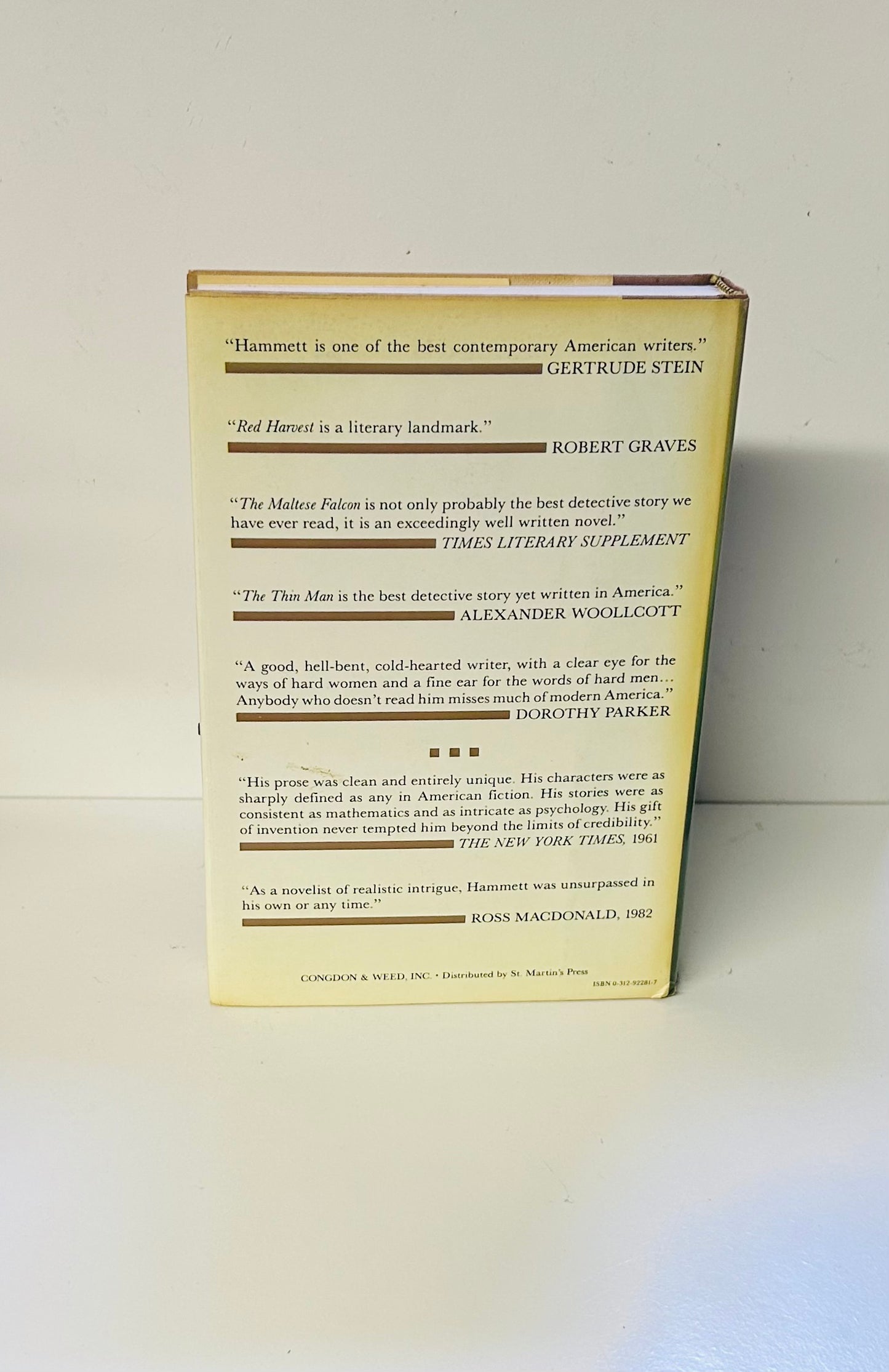Hammett: A Life at the Edge (signed copy)