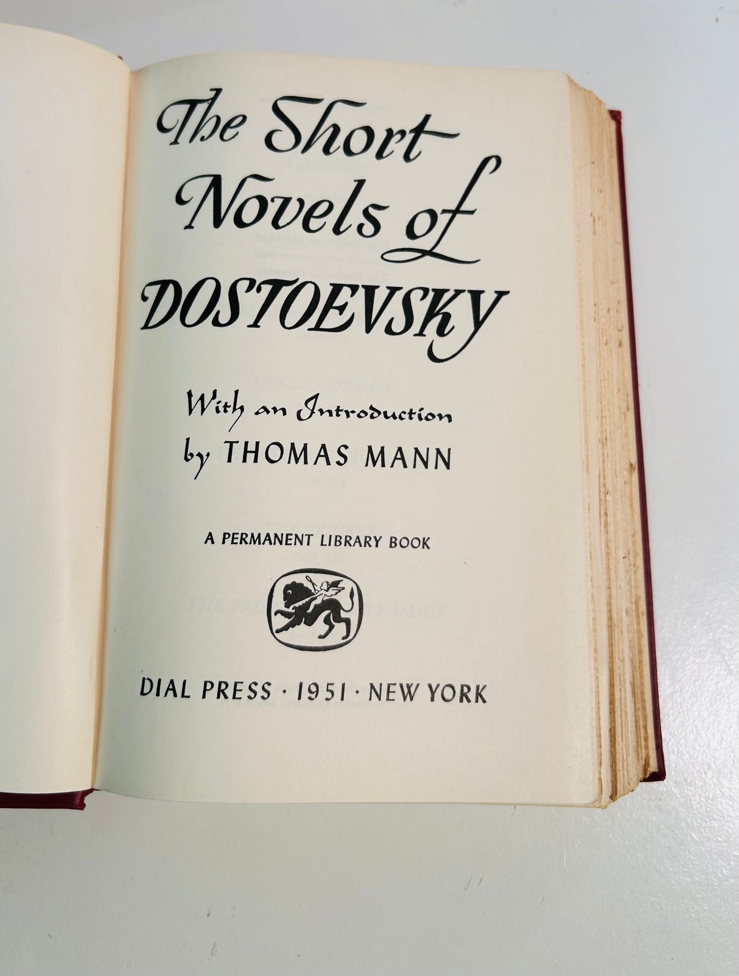 The Short Stories of Dostoevsky