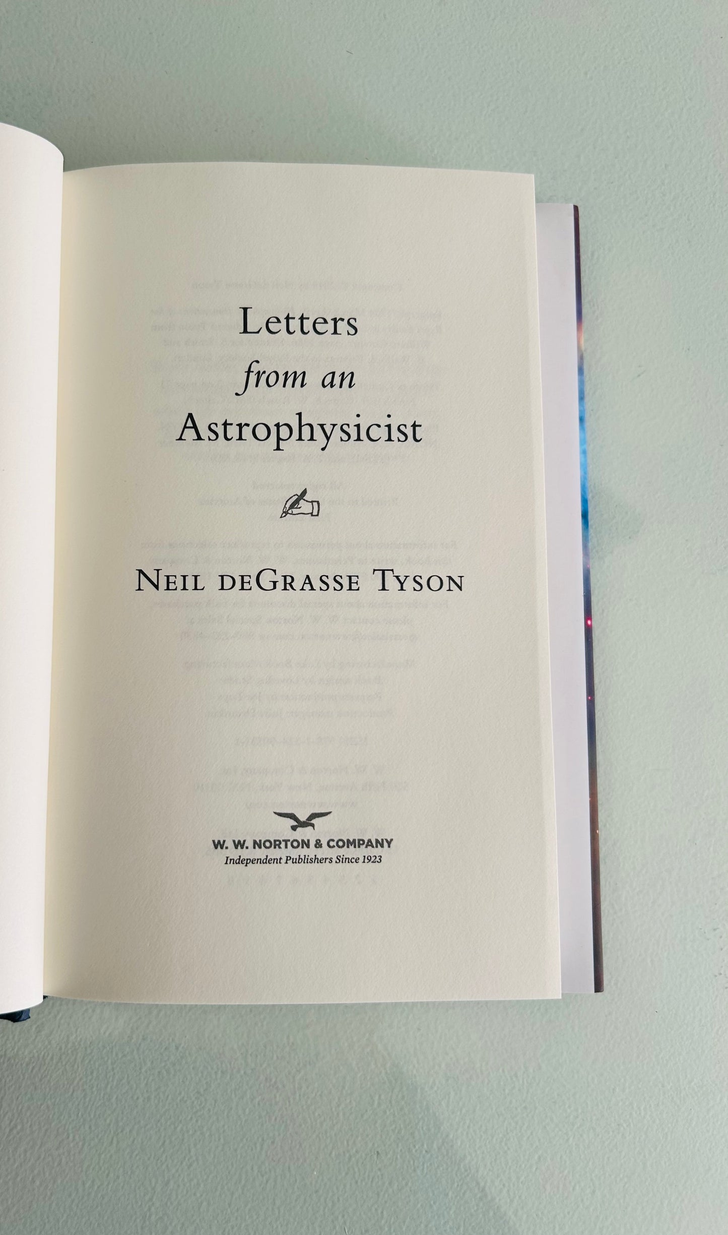 Letters from an Astrophysicist