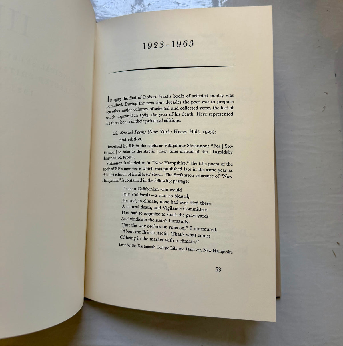 Robert Frost 100