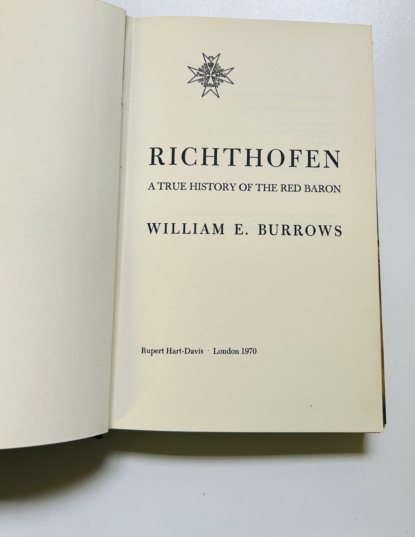 Richthofen: A True History of the Red Baron
