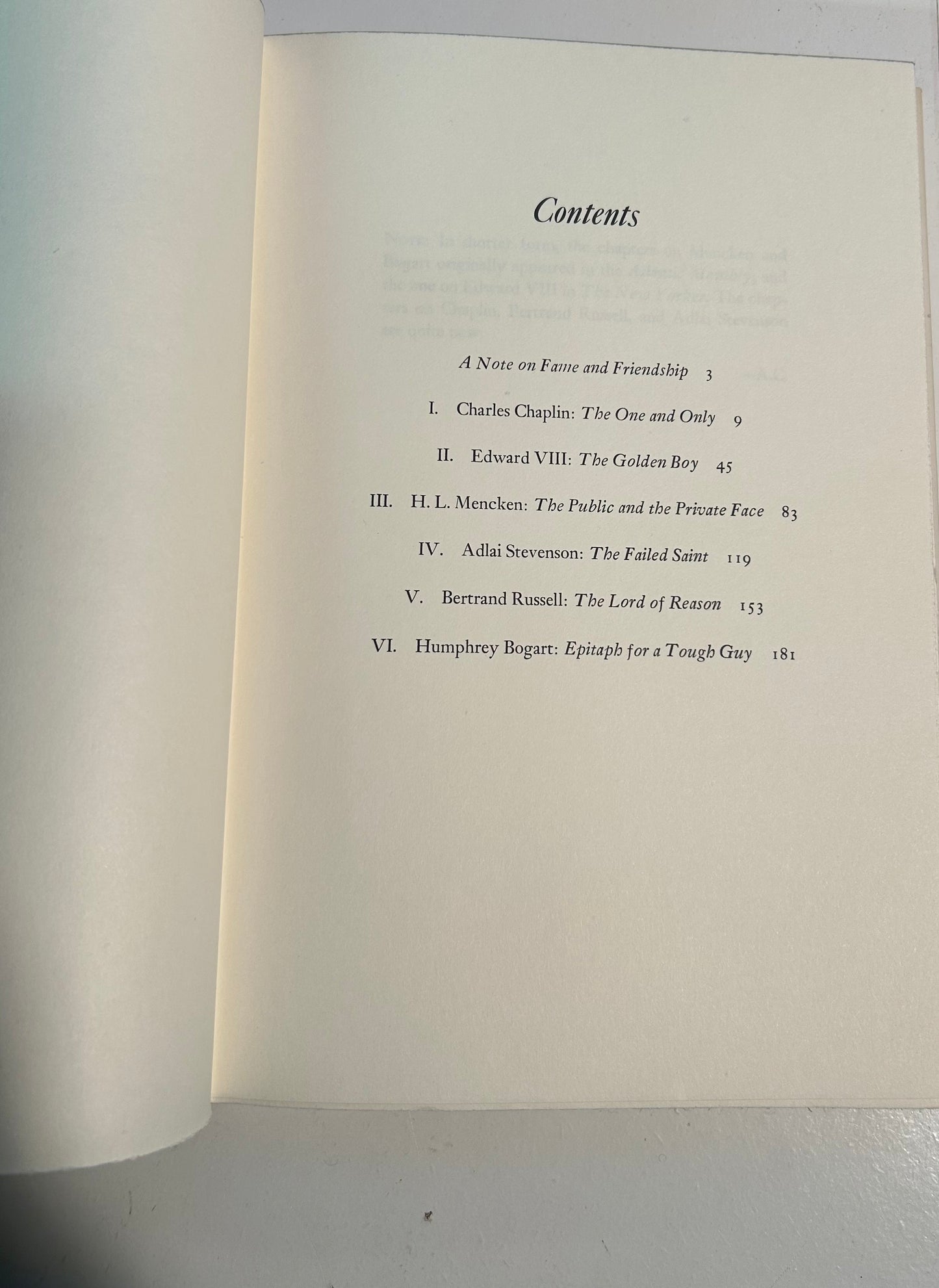 Six Men (signed copy)