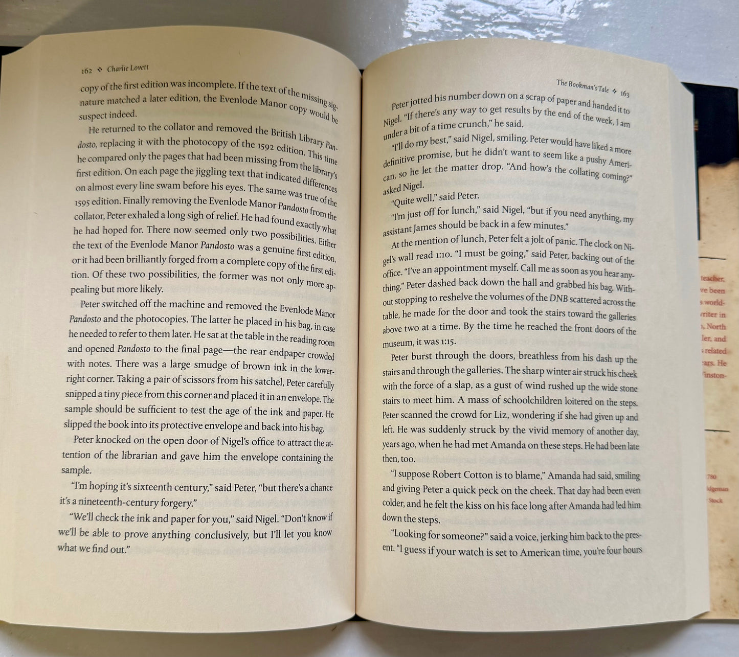 The Bookman’s Tale (signed copy)