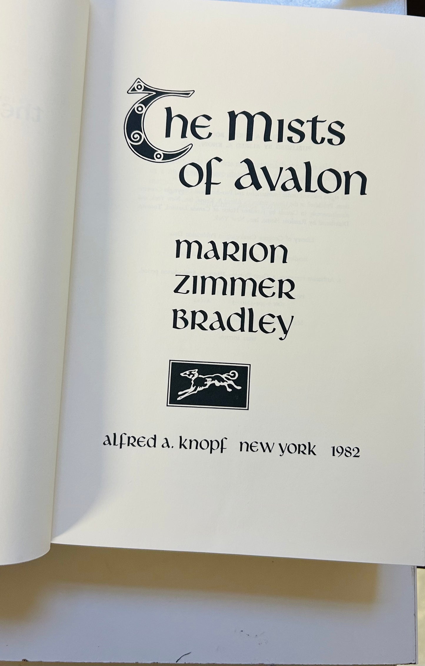 The Mists of Avalon