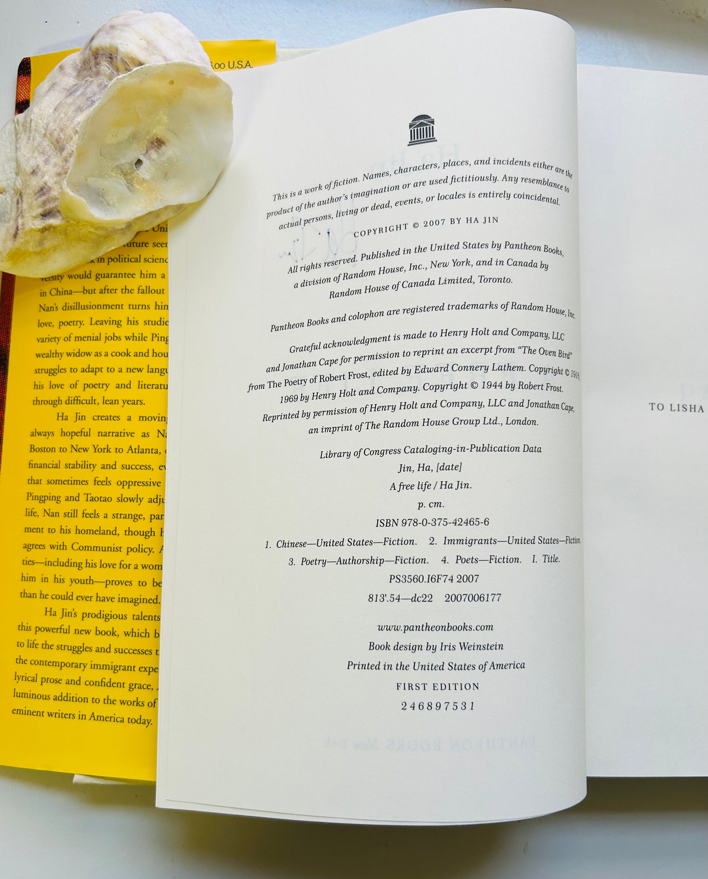 A Free Life (signed copy)