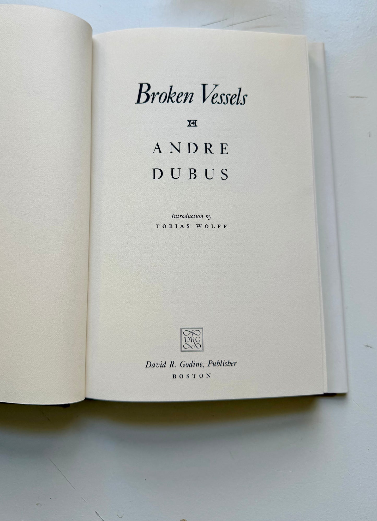 Broken Vessels