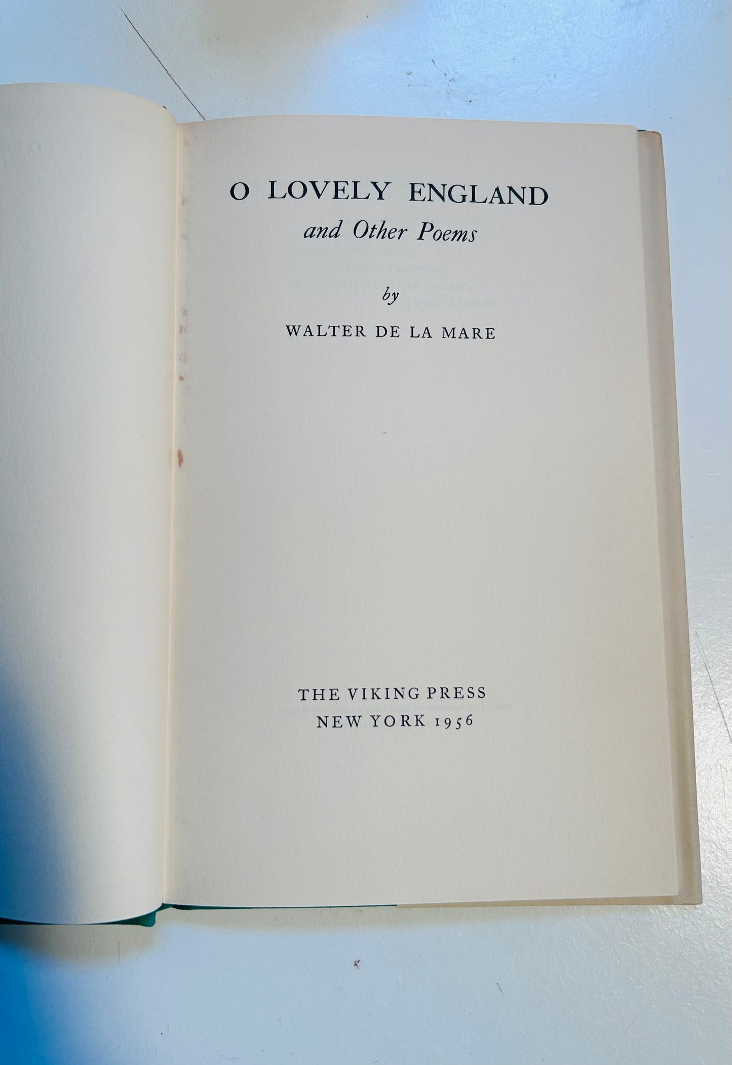 O Lovely England