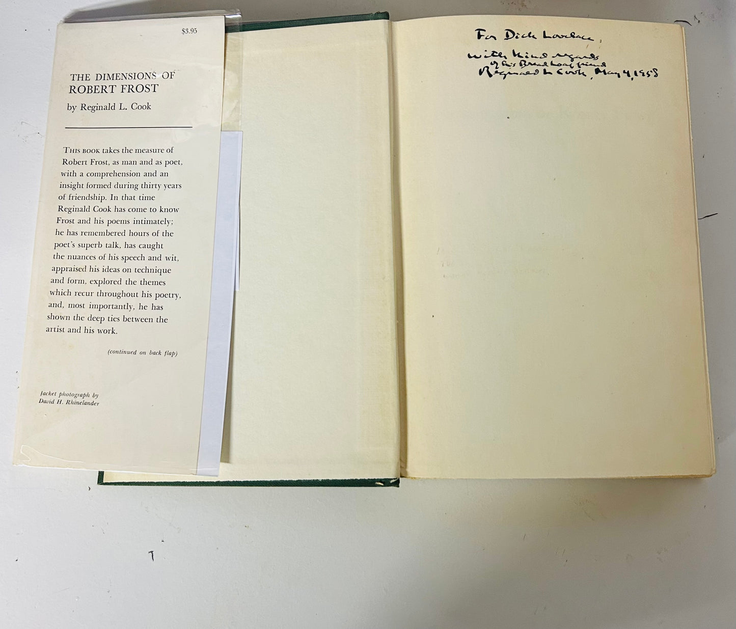 The Dimensions of Robert Frost (signed copy)