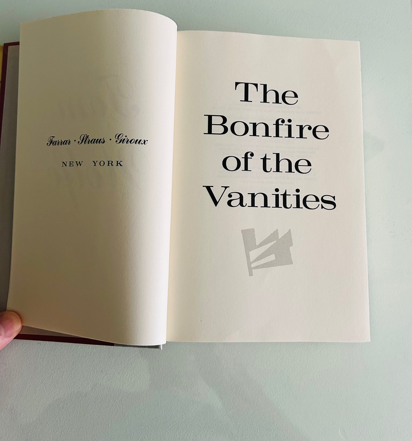 The Bonfire of the Vanities