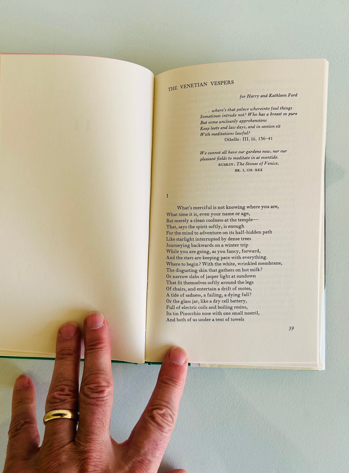 The Venetian Vespers (signed copy)