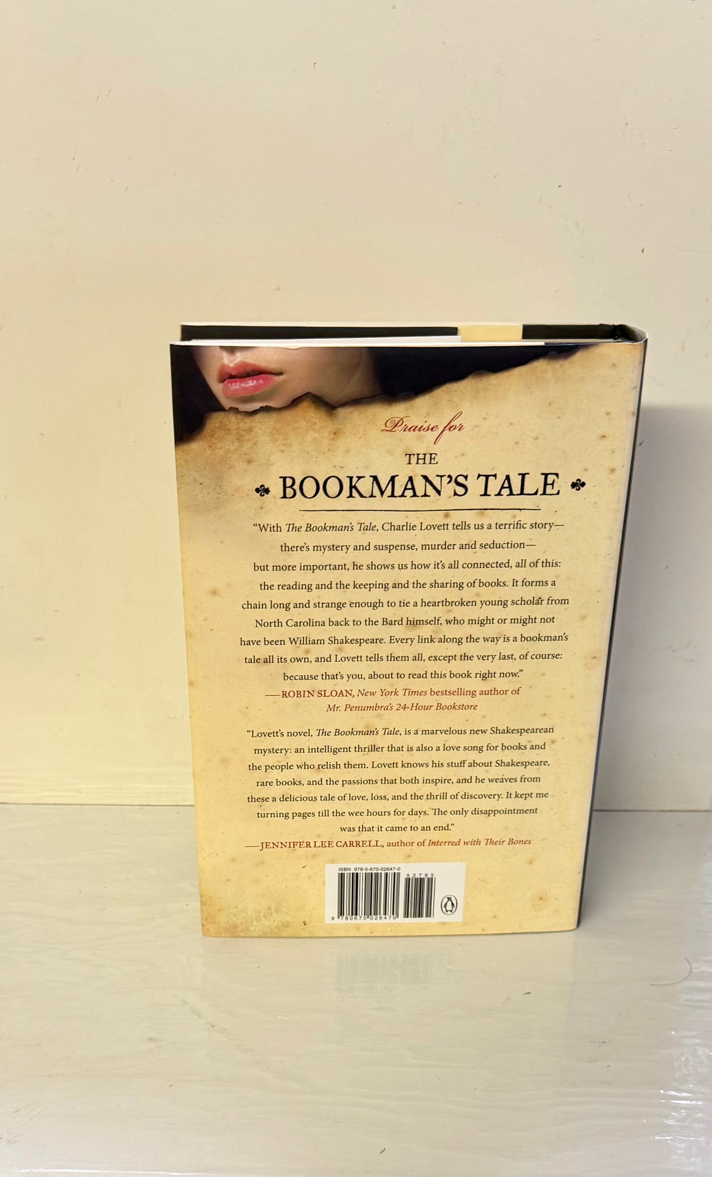 The Bookman’s Tale (signed copy)
