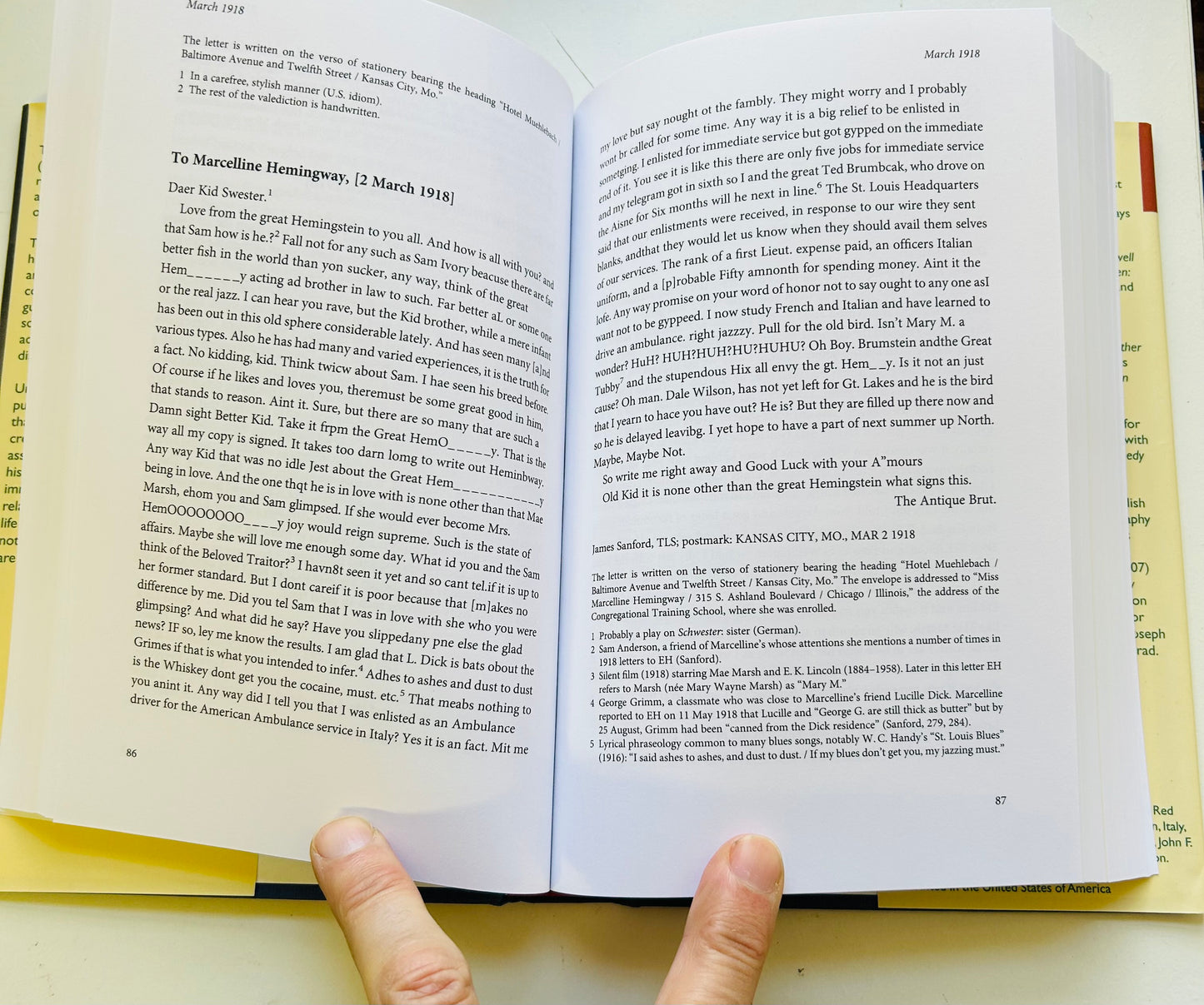 The Letters of Ernest Hemingway: Volume 1 1907-1922