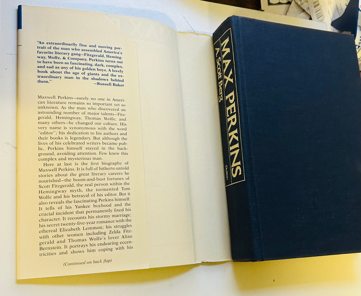 Max Perkins: Editor of Genius